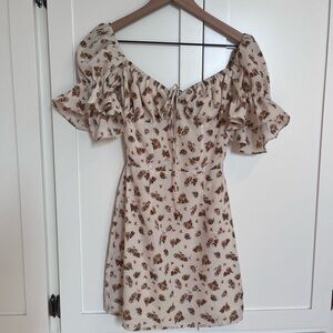 SOBA floral mini dress